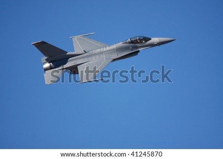 Military Jet Closeup