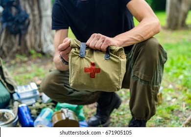 Military Medical Aid, first aid kit
