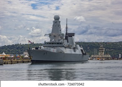 Modern warship