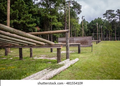 military type obstacle course