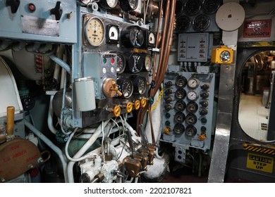 Military War Submarine Warship Ship Interior