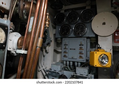 Military War Submarine Warship Ship Interior