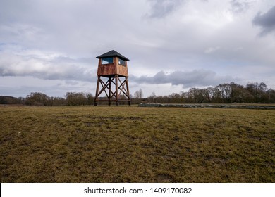 Military Watchtower In A Concentration Camp