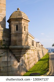 Military Watchtower. This Watchtower Is Located In Ferrol, Spain.