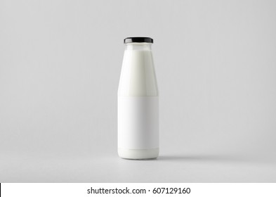 Download Milk Bottle Mockup High Res Stock Images Shutterstock
