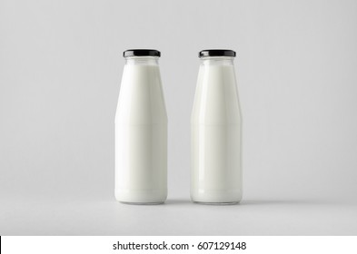 Download Milk Bottle Mockup High Res Stock Images Shutterstock