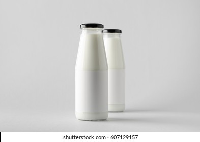 Download Mockup Milk Bottle High Res Stock Images Shutterstock
