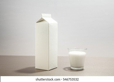 Milk And Milk Box