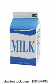 Milk carton - Shutterstock ID 180407495