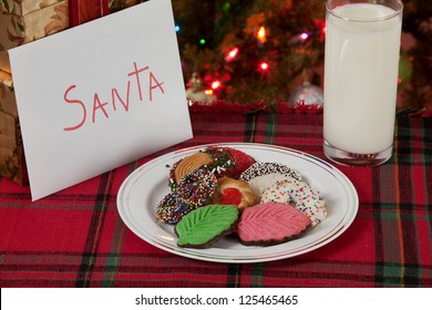 Milk And Cookies For Santa