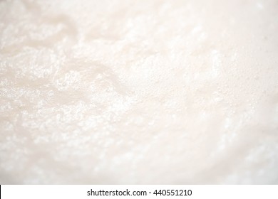 Milk Foam Texture, Closed Up, Top View, Abstract, Background, Pattern, Texture