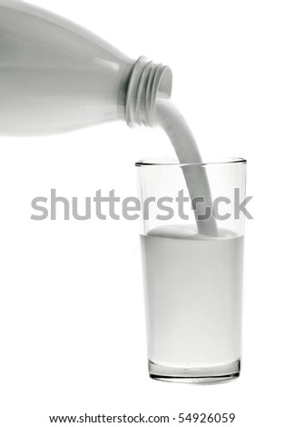 Similar – Image, Stock Photo Pouring the milk arch Milk