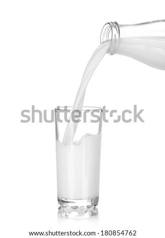 Similar – Image, Stock Photo Pouring the milk arch Milk