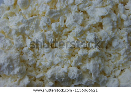 Milk product pot cheese