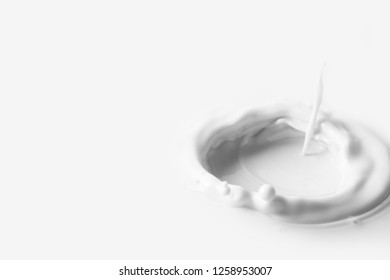 Milk splash background / Milk is a nutrient-rich, white liquid food produced by the mammary glands of mammals