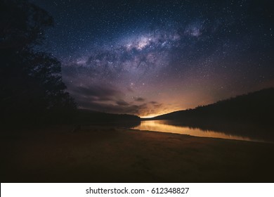 Milky Way At Collie, Western Australia