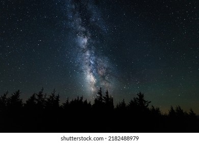 Milky Way Galaxy On Spruce Knob Tower