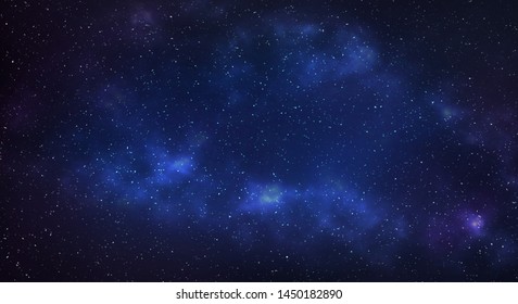 Milky way galaxy with stars and space background. - Shutterstock ID 1450182890