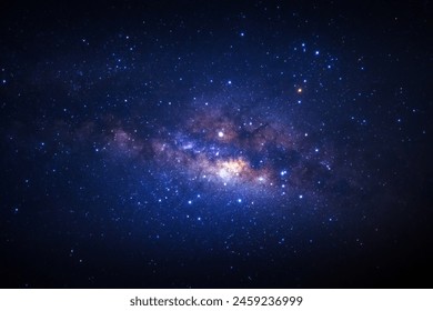 Milky way galaxy with stars and space dust in the universe - Powered by Shutterstock