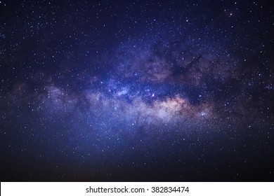 Milky Way galaxy with stars and space dust in the universe
