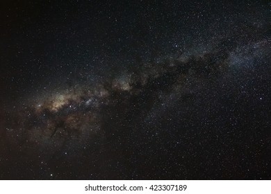 Milky Way Galaxy Stars Space Dust Stock Photo 423307189 | Shutterstock