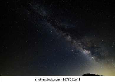 Milky Way Photo Over Brasstown Bald