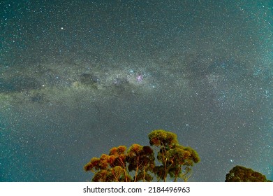 Milky Way At Rotorua New Zealand