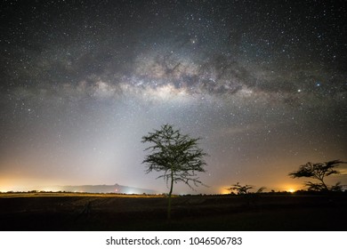 Milky Way Shot From Ol Pejeta Conservancy, Kenya