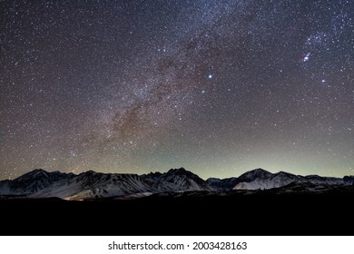 Milky Way In Sierra National Forest California 