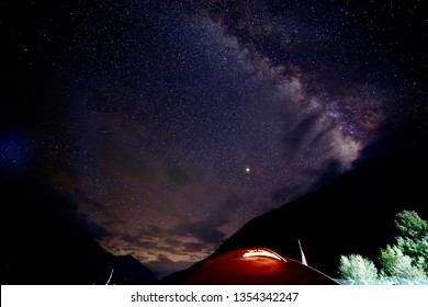 Milky Way Star Gazing Camping Tibet 