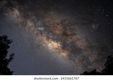 MilkyWay Galactic Core rising over the south east sky. Taken from Bortle 2 region in Jalisco, Mexico.