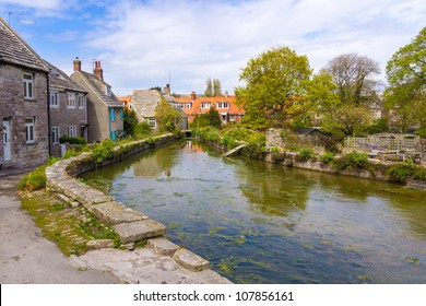 Mill Pond At Swanage Dorset England UK