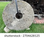 A mill wheel based on the structure of an old windmill. Kudowa-Zdrój, Poland - Trail of Vanishing Professions - Open-Air Museum.