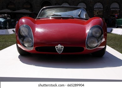 Mille Miglia Classic Car Exhibition, Florence 15 May 2017, Alfa Romeo 33 Stradale