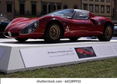 Mille Miglia Classic Car Exhibition, Florence 15 May 2017, Alfa Romeo 33 Stradale