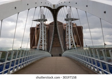 Millennium Bridge, Salford Quays, Manchester