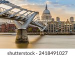 Millennium Bridge and St. Paul