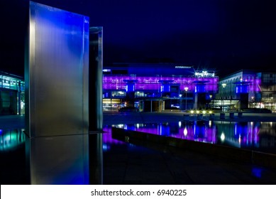 Millennium Square Bristol At Night