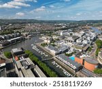 Millennium Square SS Great Britain Millennium Square Aerial shot