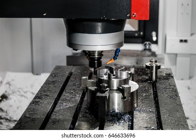 Milling Machining Center Cnc Turning Center Stock Photo 646633696 ...