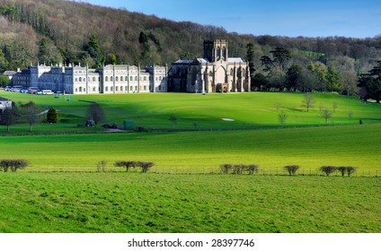 Milton Abbey And Private School At Milton Abbas Dorset