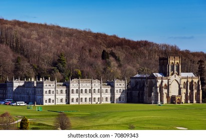 Milton Abbey And Private School At Milton Abbas Dorset