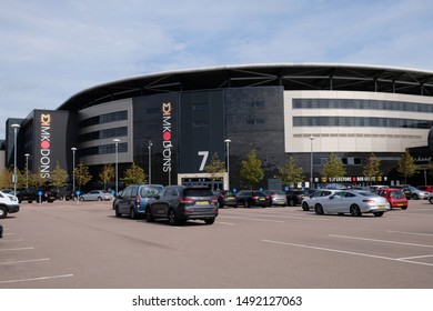 Milton Keynes, UK - August 30 2019: Stadium MK, Home Stadium Of MK Dons FC.