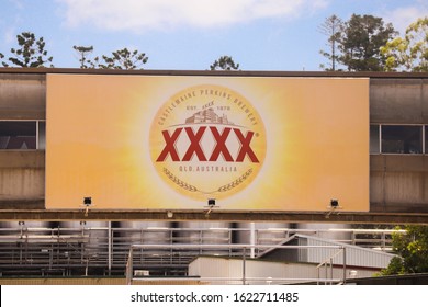 Milton, Queensland, Australia, January 19 2020: Xxxx Beer Business Sign Australia