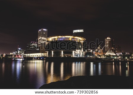 Milwaukee Lakefront at Night