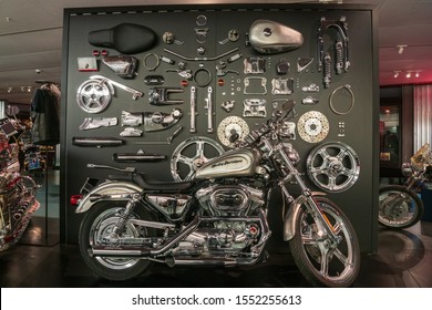 Harley Davidson Motorcycle Parts Cerakoted in H-237 Tungsten by ERIC -  Cerakote