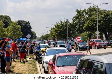 Milwaukee, WI USA  August 1, 2021 Puerto Rican Family Fest