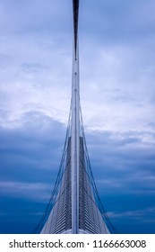 Milwaukee, Wisconsin - August 25, 2018: Milwaukee Art Museum, Quadracci Pavilion By Spanish Architect, Santiago Calatrava