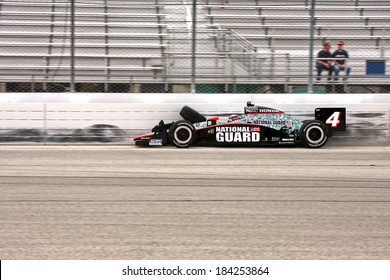 MILWAUKEE, WISCONSIN, USA - JUNE 19, 2011: No.  4 J. R. Hildebrand (R), United States Panther Racing