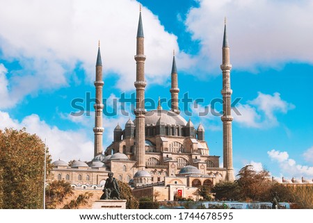 Mimar Sinan'ın ustalık eseri Edirne Selimiye Camii